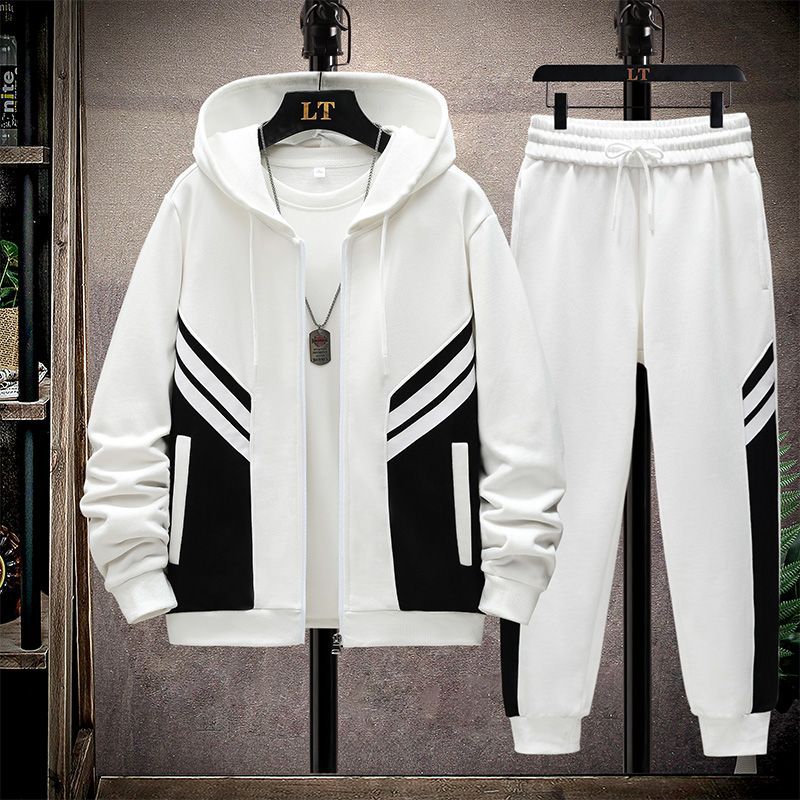 Casual Sports Suit Men's Loose Sportswear Hooded