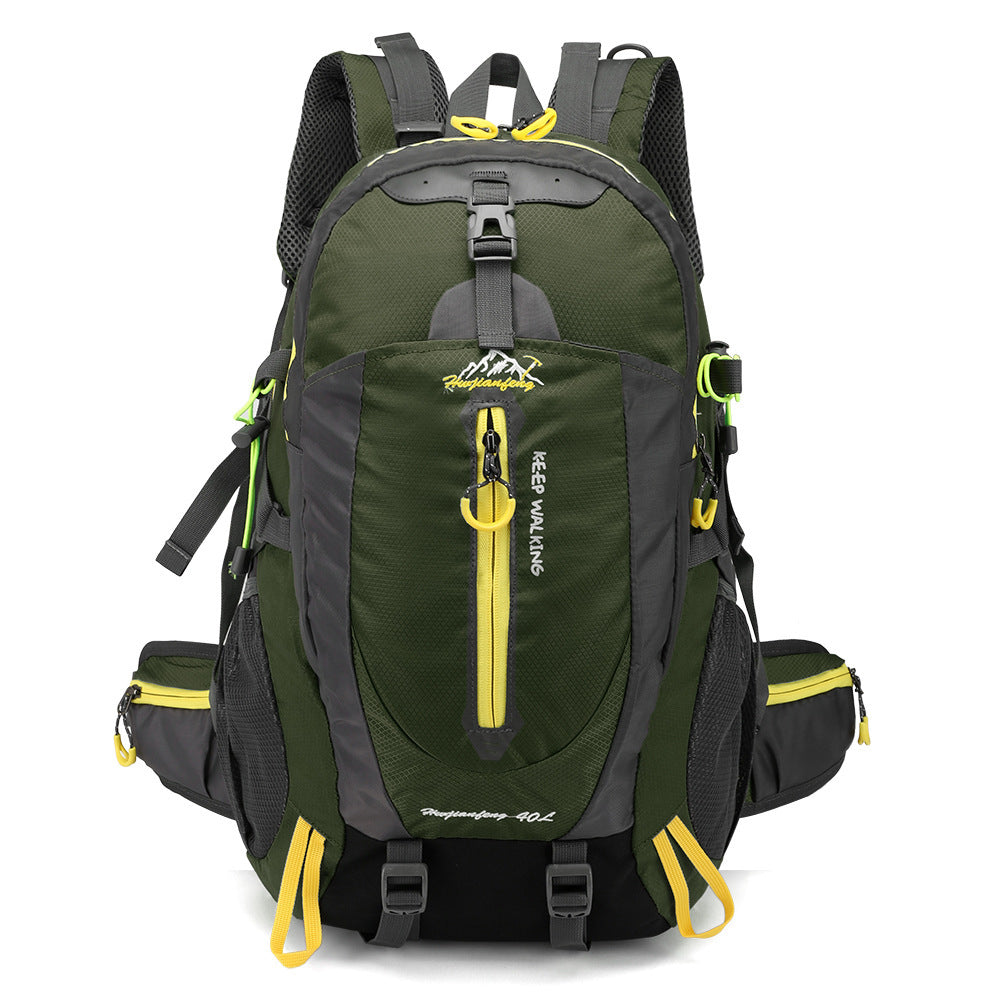 40L Mountaineering Bag Hiking Camping Bag BackpackTravel Backpack Rucksack - large capacity waterproof backpack