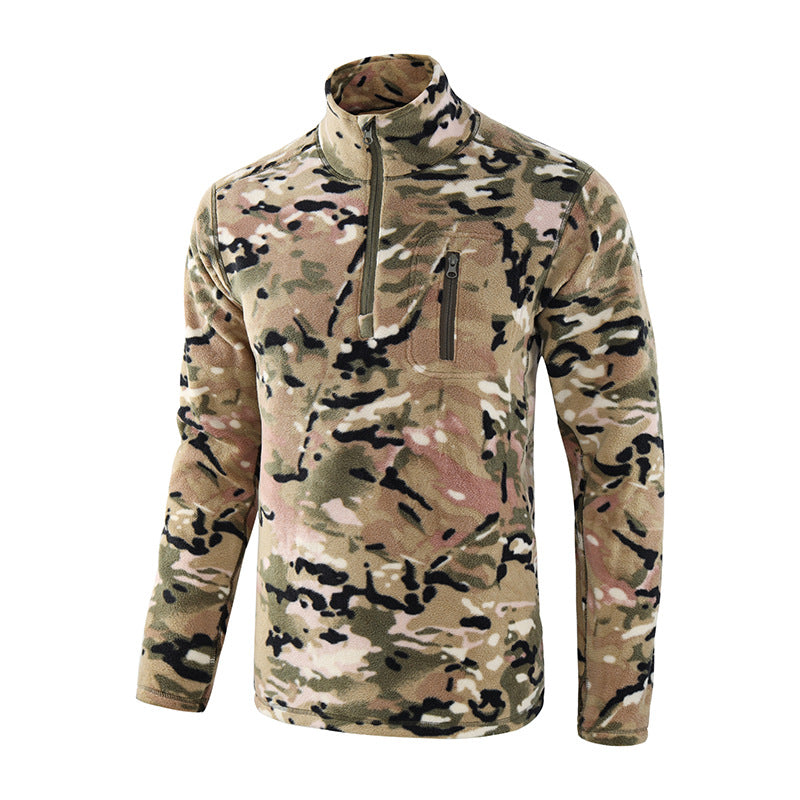 Combat Tactical Training Fleece Fleece, Windproof And Warm Fleece Fleece Top Shirt suit