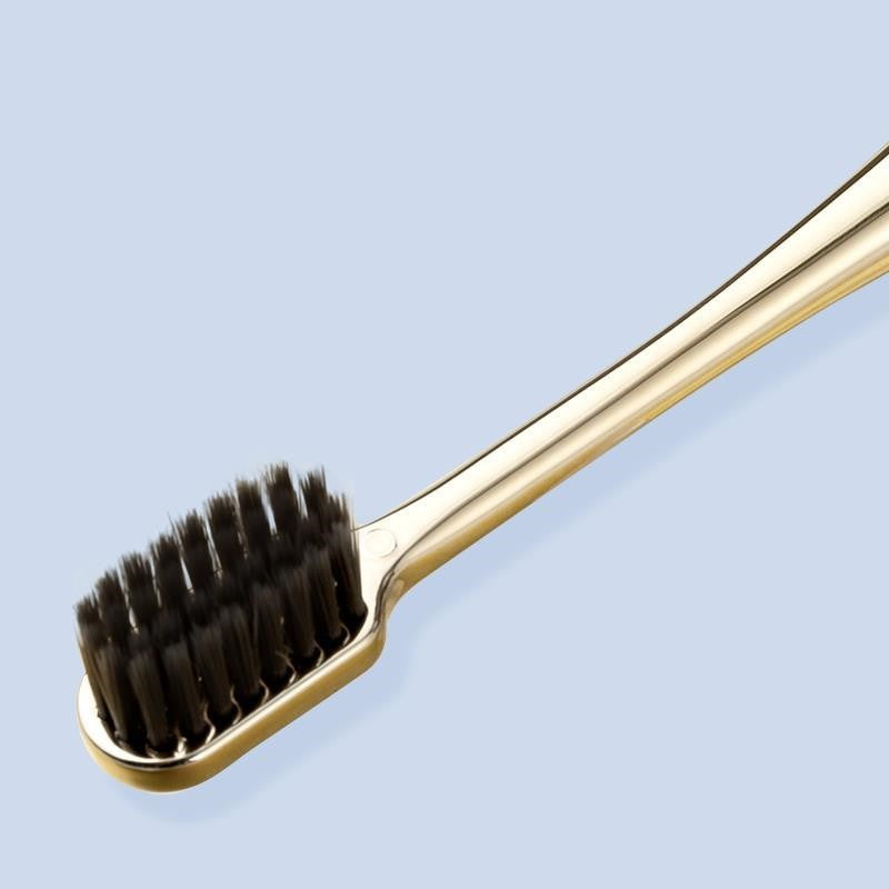 Household Gold-plated Ultra-fine Soft-bristle Toothbrush