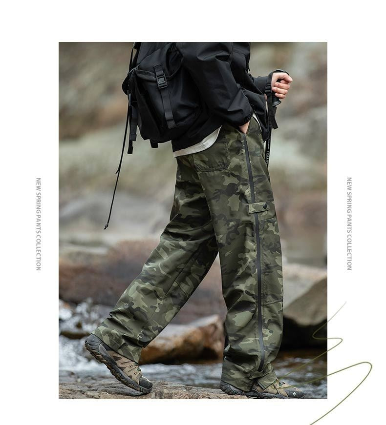 Camouflage Cargo Pants Men's Outdoor Mountaineering Tactical Pants