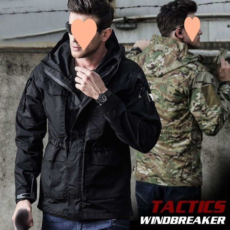 Men’s tactical combat Activewear military combat Spring And Autumn Spy Shadow Tactical Jacket x