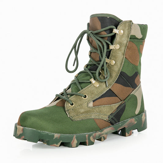 Sturdy latest Tactical Combat Boots High Top Tactical Desert Boots Outdoor Training Non Slip Wear Resistant Hiking Boots