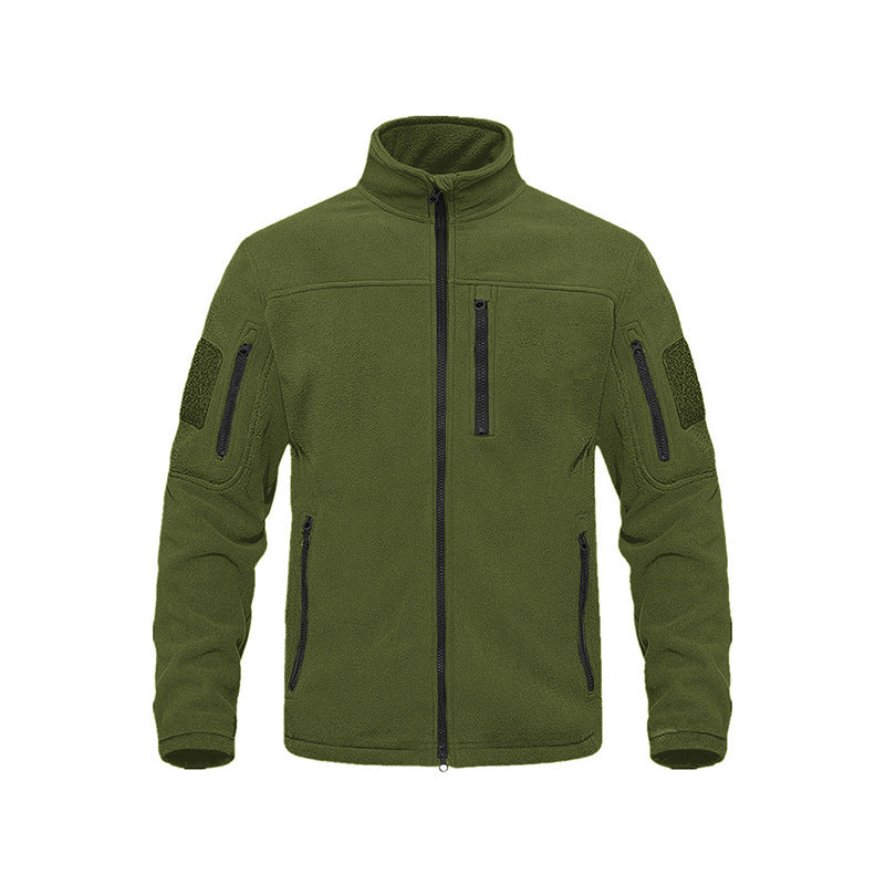 Outdoor Sports Tactical Polar Fleece Jacket Men