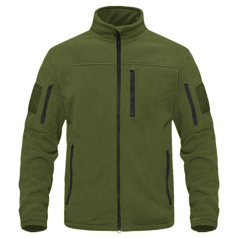 Outdoor Sports Tactical Polar Fleece Jacket Men