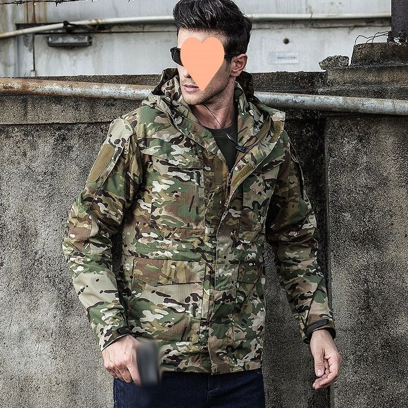 Men’s tactical combat Activewear military combat Spring And Autumn Spy Shadow Tactical Jacket x