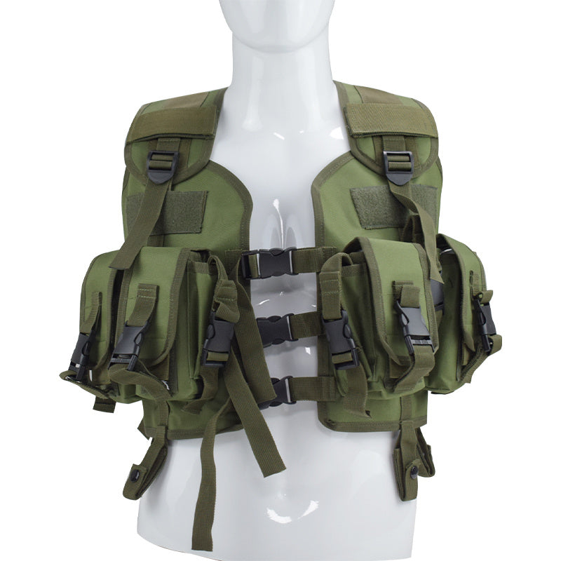 Outdoor Camouflage Mountaineering Vest Combat Carry Gear Equipment