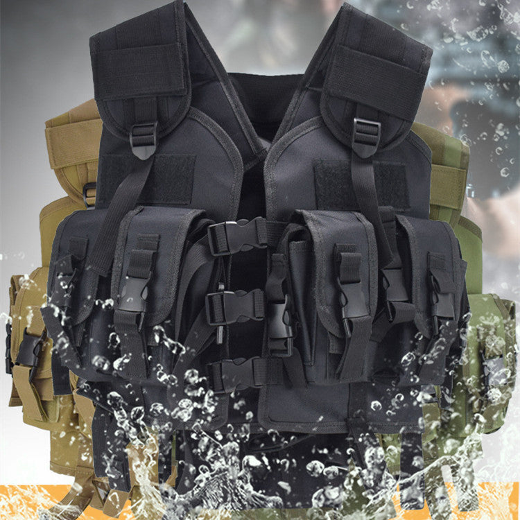 Outdoor Camouflage Mountaineering Vest Combat Carry Gear Equipment