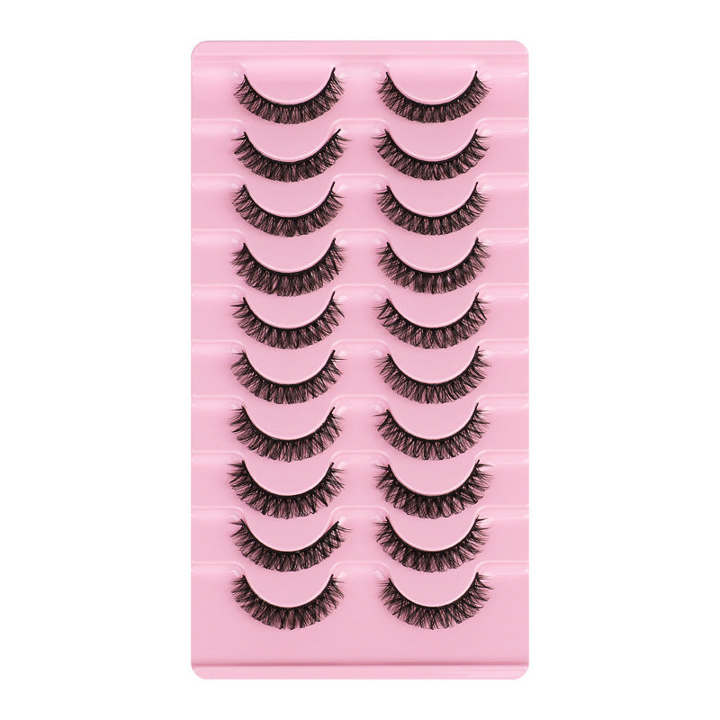 False Eyelashes, DD Curve, Thick, Eyelash, Ten Pairs