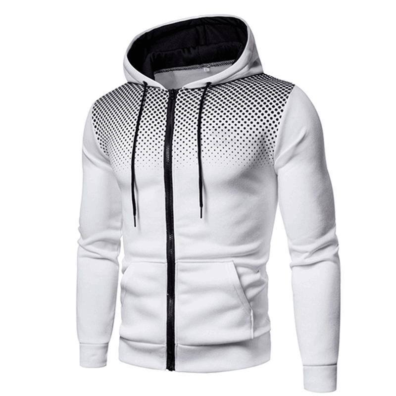 Sweater Men's Sports Fitness Zip-up Shirt - Mens Sports Zip Up Hoodie Slim Fit Fleece Hooded Track Gym Casual Top Sweatshirt uk - best gift for him - Free UK delivery