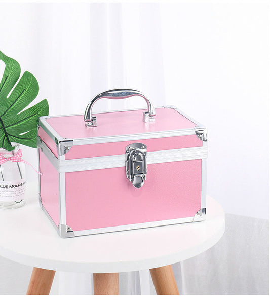 Portable Professional Beauty Kit Storage Box - Make up organiser vanity case