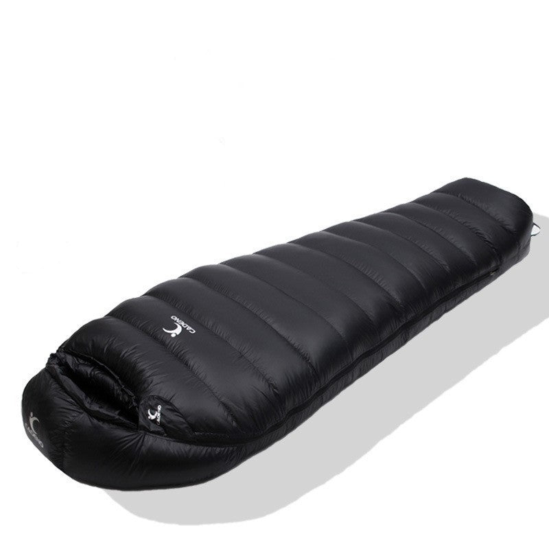 Ultralight Mummy Goose Down-filled Hydrophobic Sleeping Bag 400g-3000g Tactical military Hiking hunting Mountaineering Camping - polar Snow sleeping bag pods Uk USA free delivery available x