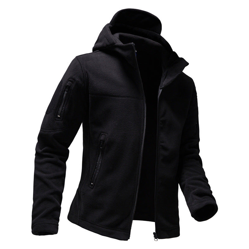 ‼️BLACK FRIDAY DEAL ‼️Men’s Combat Tactical Winter Warm Fleece Jacket Troops Military Outdoor Coat UK - Outdoor Multi-pocket Fleece Warm Jacket Combat Troops special forces , police security uniform - Christmas special