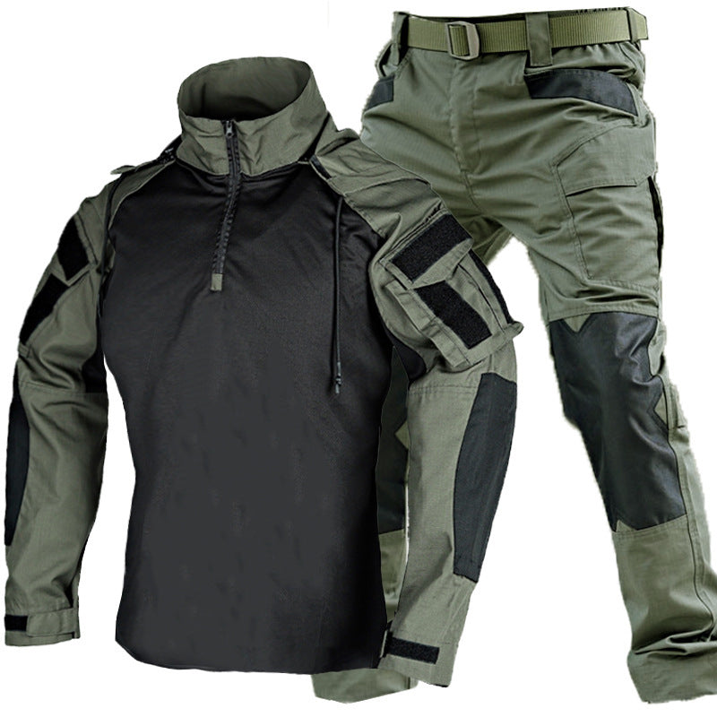 Black And Gray Industrial Attack SP2 Tactical Top Battle Suit / strider intruder Combat Tactical shirt Top - tactical gear - waterproof rainproof must have tactical clothing