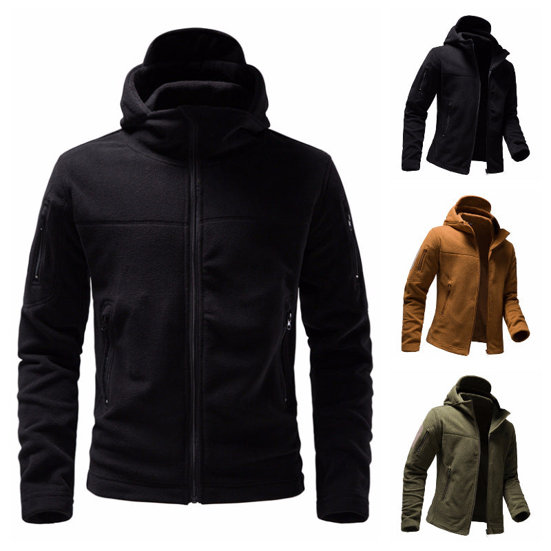 ‼️BLACK FRIDAY DEAL ‼️Men’s Combat Tactical Winter Warm Fleece Jacket Troops Military Outdoor Coat UK - Outdoor Multi-pocket Fleece Warm Jacket Combat Troops special forces , police security uniform - Christmas special