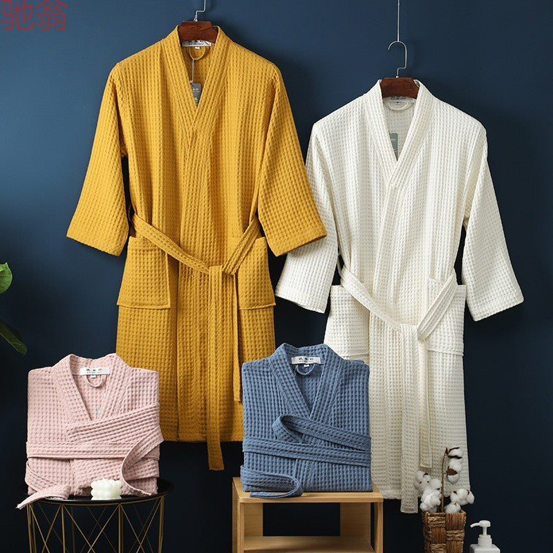 Men’s & Women’s Long breathable Nightgown Bathing Suit Thin lounge clothes nightgown loungewear nightwear casual bath robe gown x